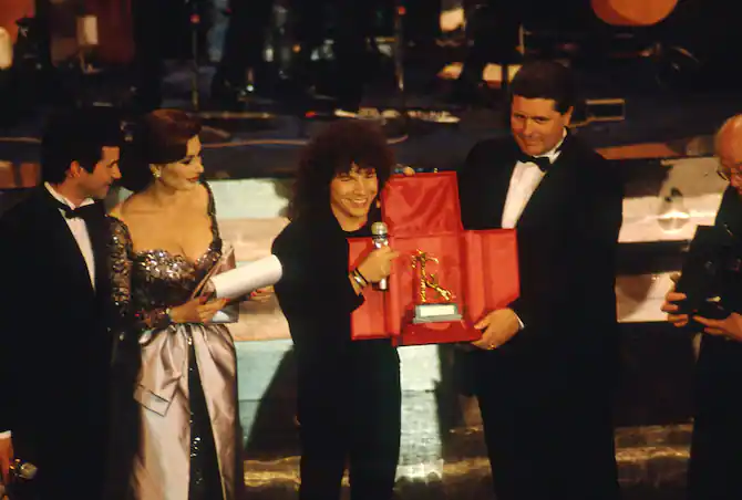 Sanremo Story, la vittoria di Riccardo Cocciante