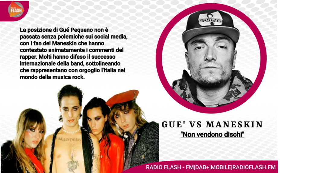 Guè critica i Maneskin