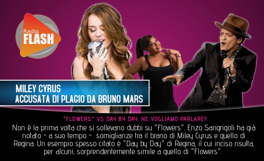 Miley Cyrus plagio Bruno Mars