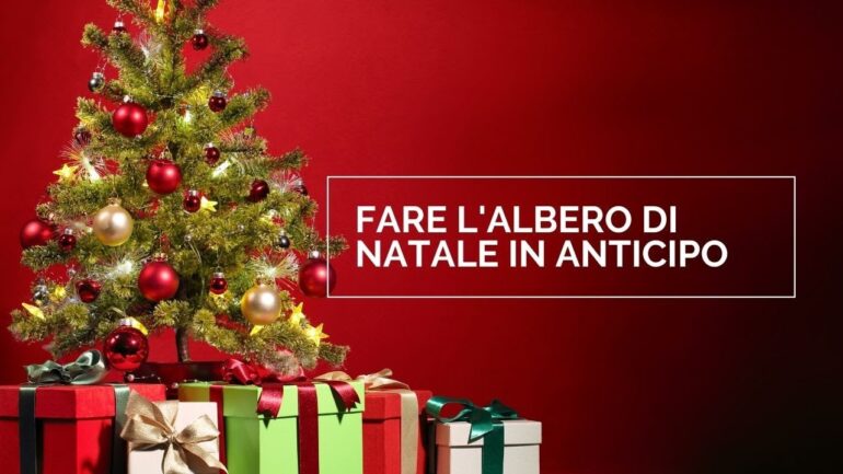 Natale in anticipo