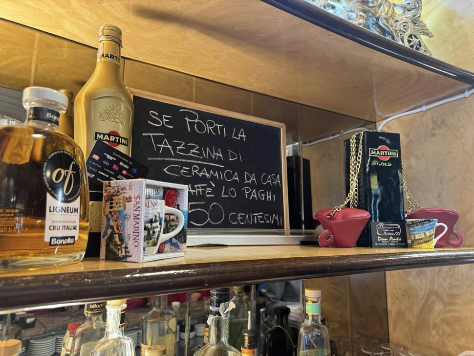 caffè 50 centesimi Padova