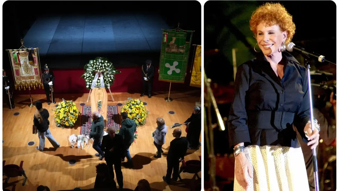 funerali di Ornella Vanoni