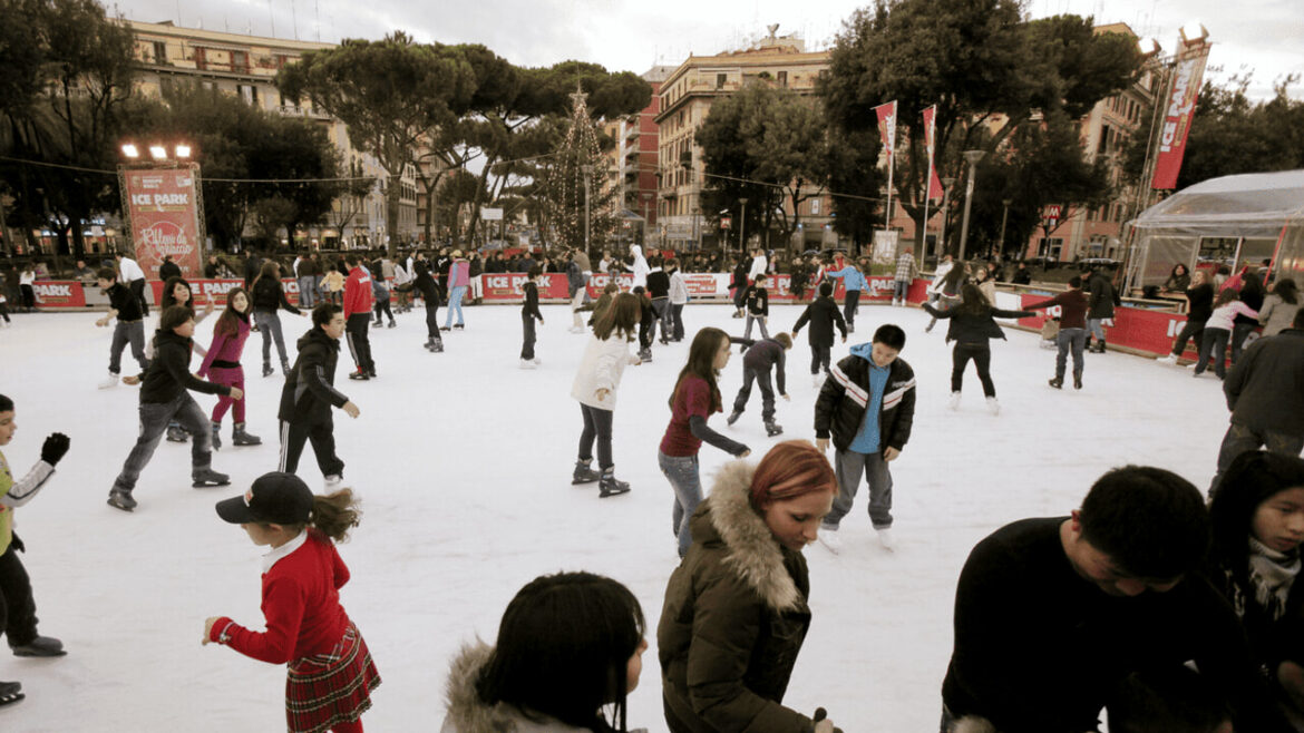 piste di pattinaggio in Italia