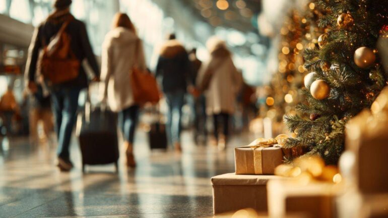 italiani in viaggio per le feste