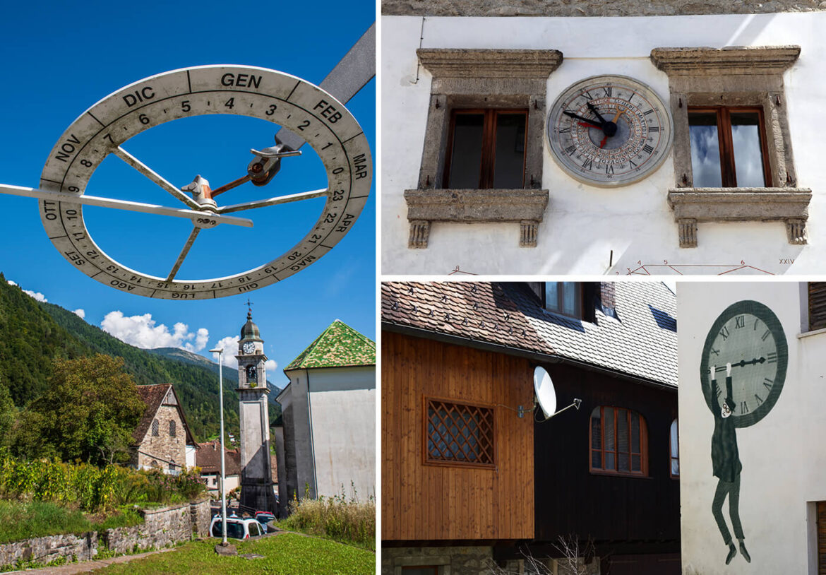 borgo degli orologi Pesariis