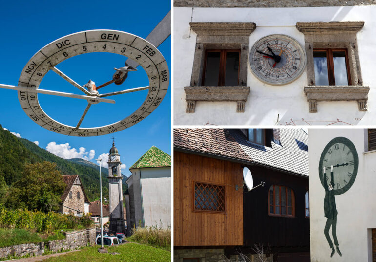 borgo degli orologi Pesariis