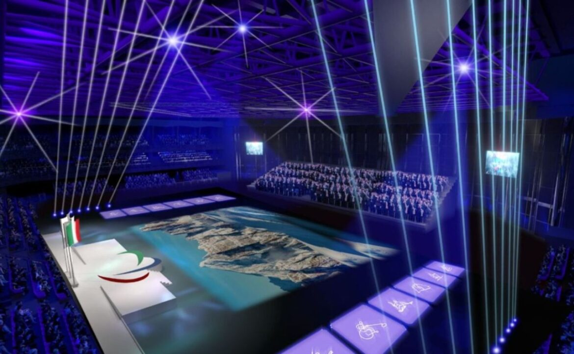 cerimonia apertura giochi paralimpici Milano Cortina 2026