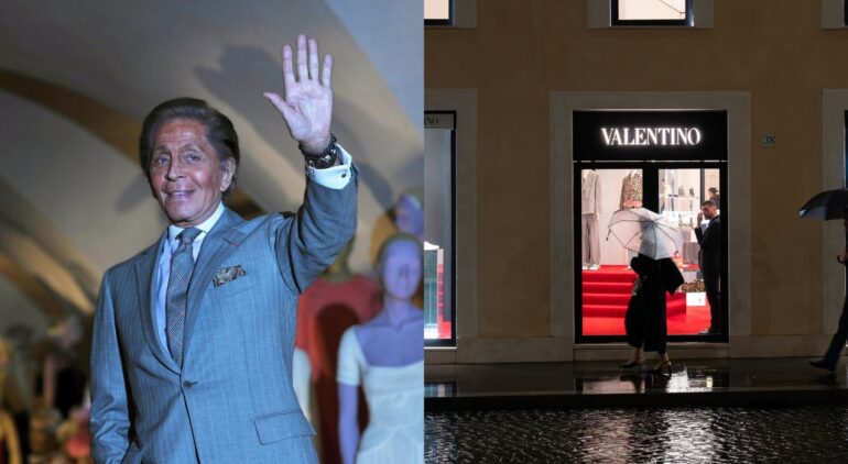 funerale Valentino Garavani