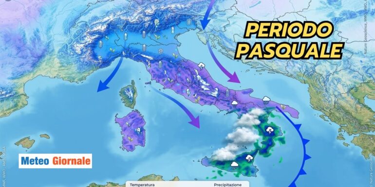 meteo Pasqua 2026