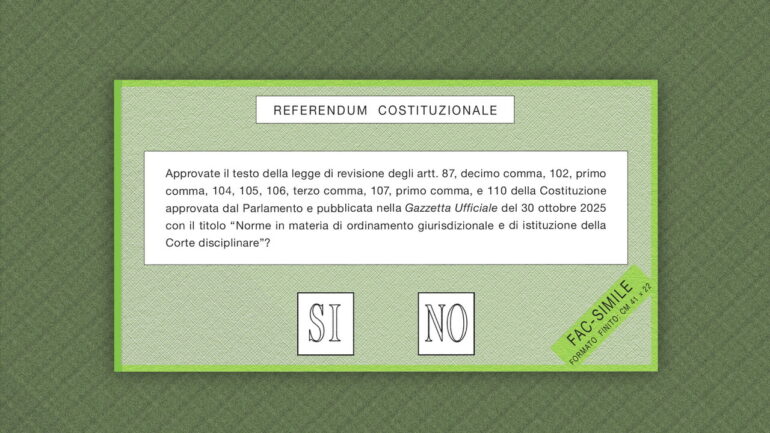 referendum giustizia 2026