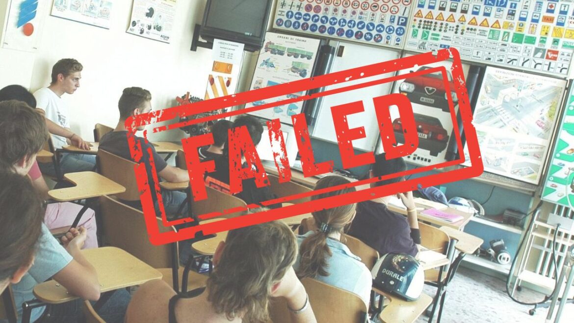 bocciati esame patente Italia