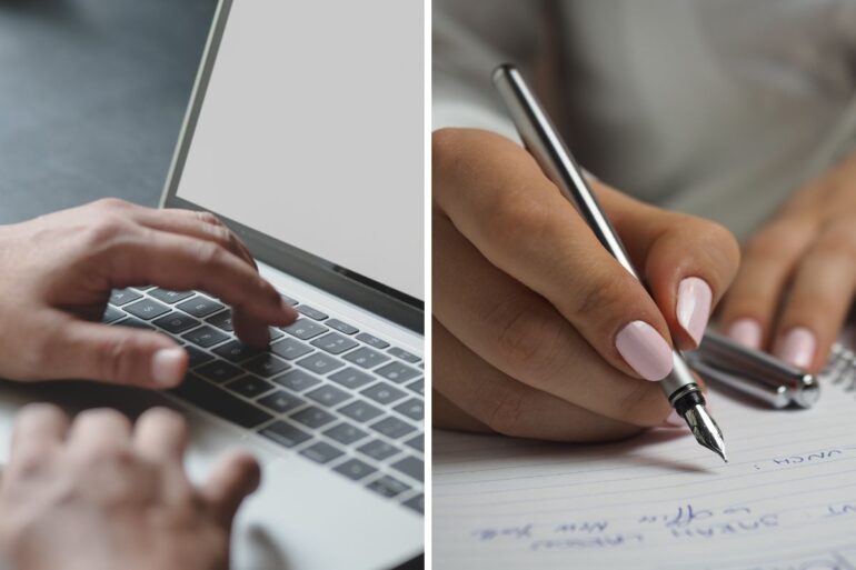 scrivere a mano psicologia