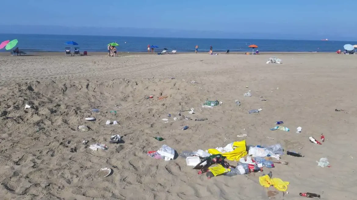 spiagge italiane sporche