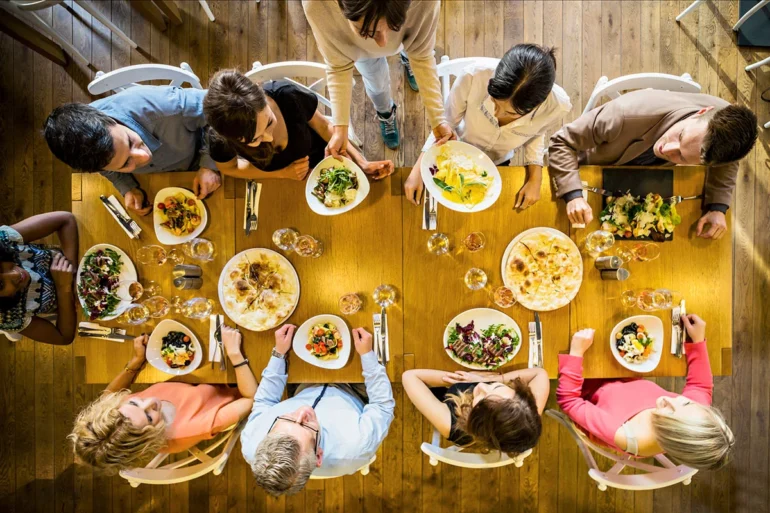 stesso posto al ristorante