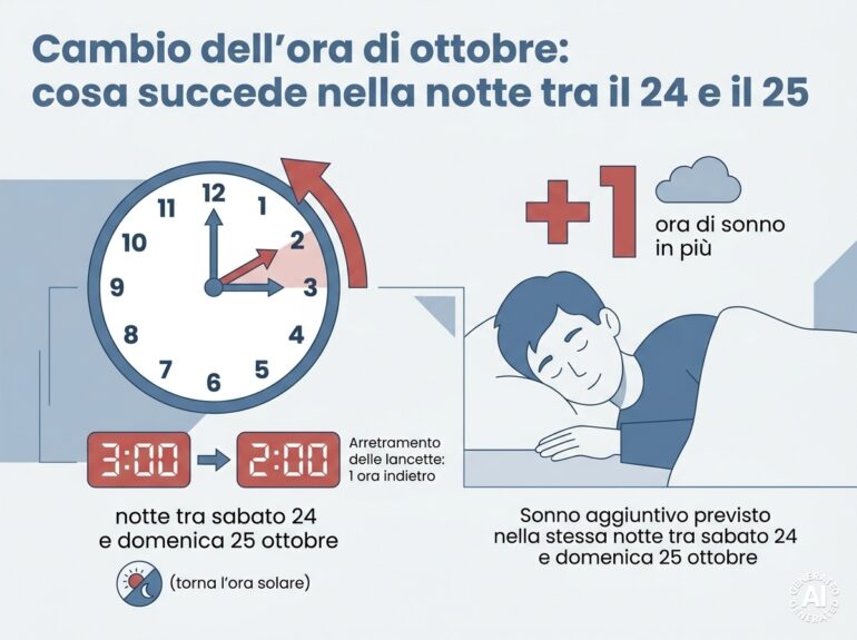 ora solare e salute