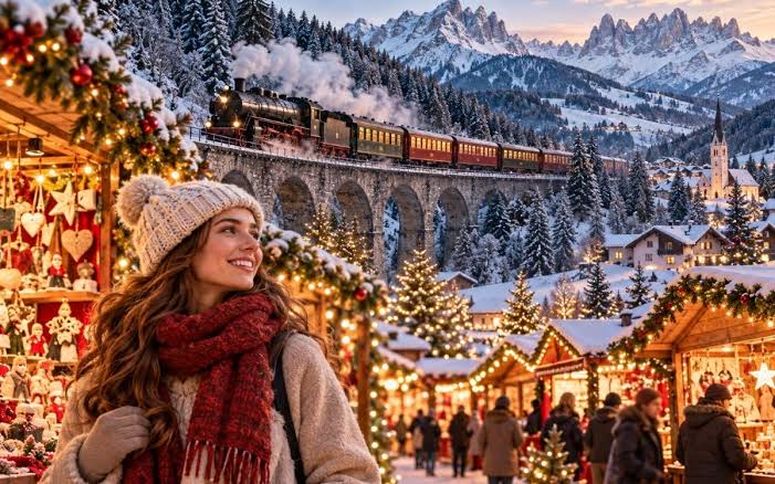 treno storico mercatini Natale Milano